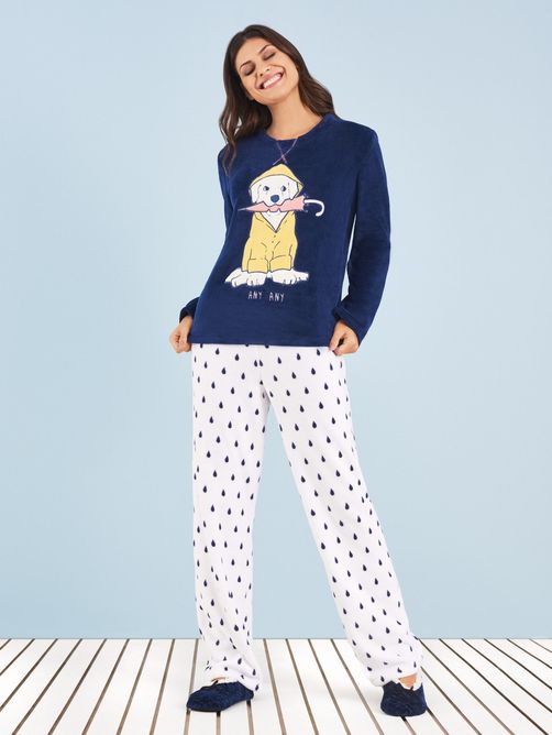 pijama-manga-longa-soft-golden-chuva-any-any