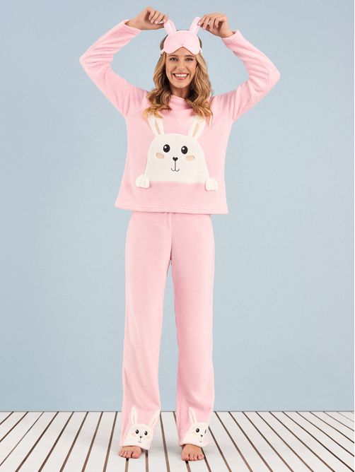 pijama-longo-manga-longa-soft-happy-bunny-any-any