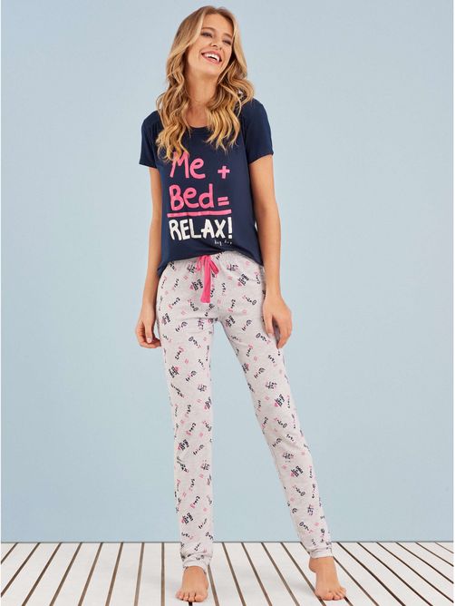 Pijama-Longo-Manga-Curta-Relax-Any-Any